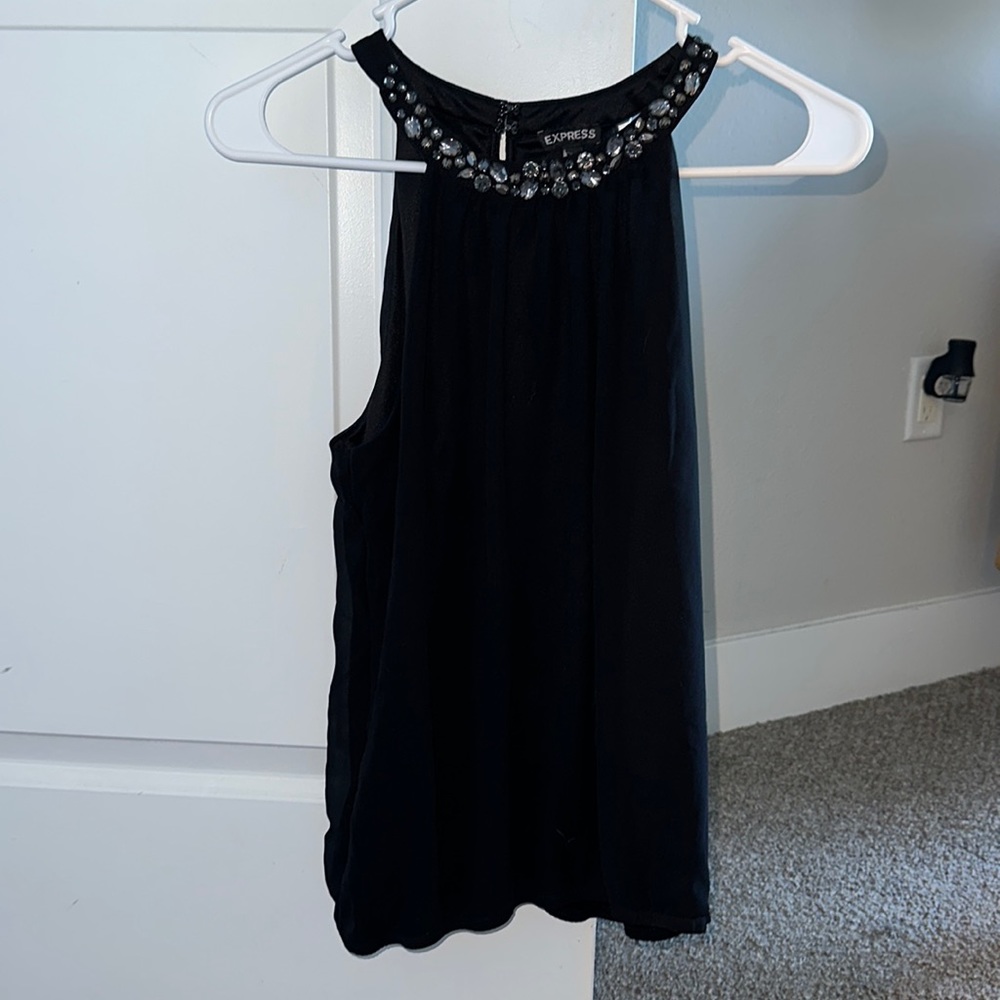 Express Halterneck Tank Top.